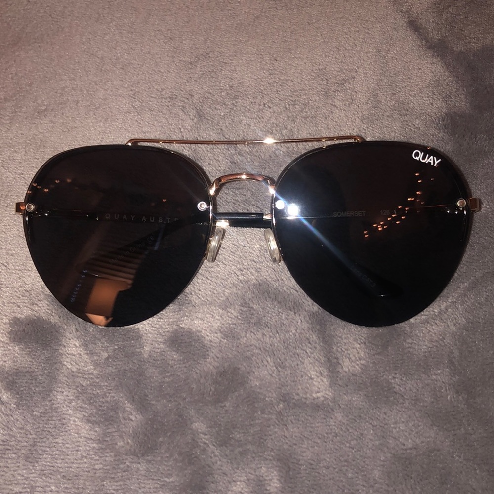 Quay Aviator Sunglasses